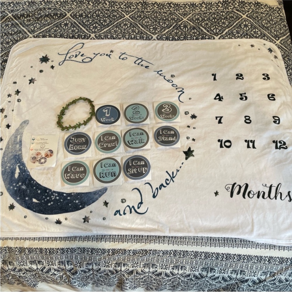 👩‍🍼Milestone Blanket